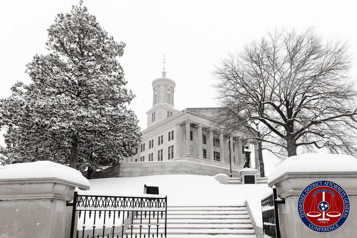 Tennessee State Capitol ❄️

📸 : Steve Crump - Executive Director TNDAGC