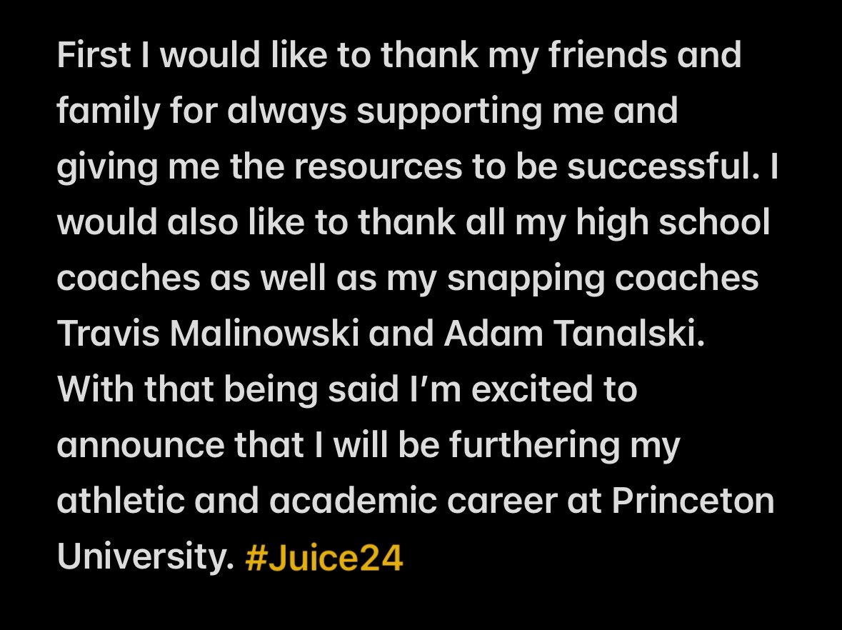 100% COMMITTED 🐅🐅

<a href="/Coach_Mende/">Mike Mendenhall</a> <a href="/CoachBobSurace/">Bob Surace '90</a> 
<a href="/OHillsFootball/">Ottawa Hills Football</a> <a href="/beecee419/">Coach Brandon Carter</a> <a href="/sivart220/">Travis Malinowski</a> <a href="/HKA_Tanalski/">Adam</a>