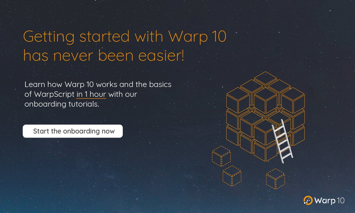 Ready to get started with #Warp10io? 
The onboarding tutorials will teach you the basics &amp; how to interact with your data. 
studio.senx.io/#/editor/load/… #timeseries #IoT #database