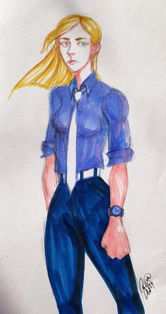 Hekateras's tweet photo. Nika
#invisibleinc #Ohuhumarkers #markersketch #sketch https://t.co/X6ss2bH2Uc