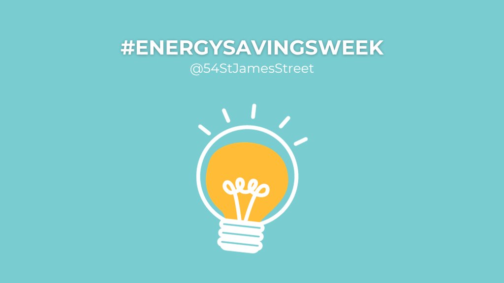 The @fsb_policy reported that 43% of SMEs have never switched energy company, even when they could save £1000's ...🤯 #EnergySavingsWeeks starts tomorrow💡 Read these 18 top tips for the workplace to cut costs and conserve energy.👇 54stjamesstreet.com/15-ways-to-sav…