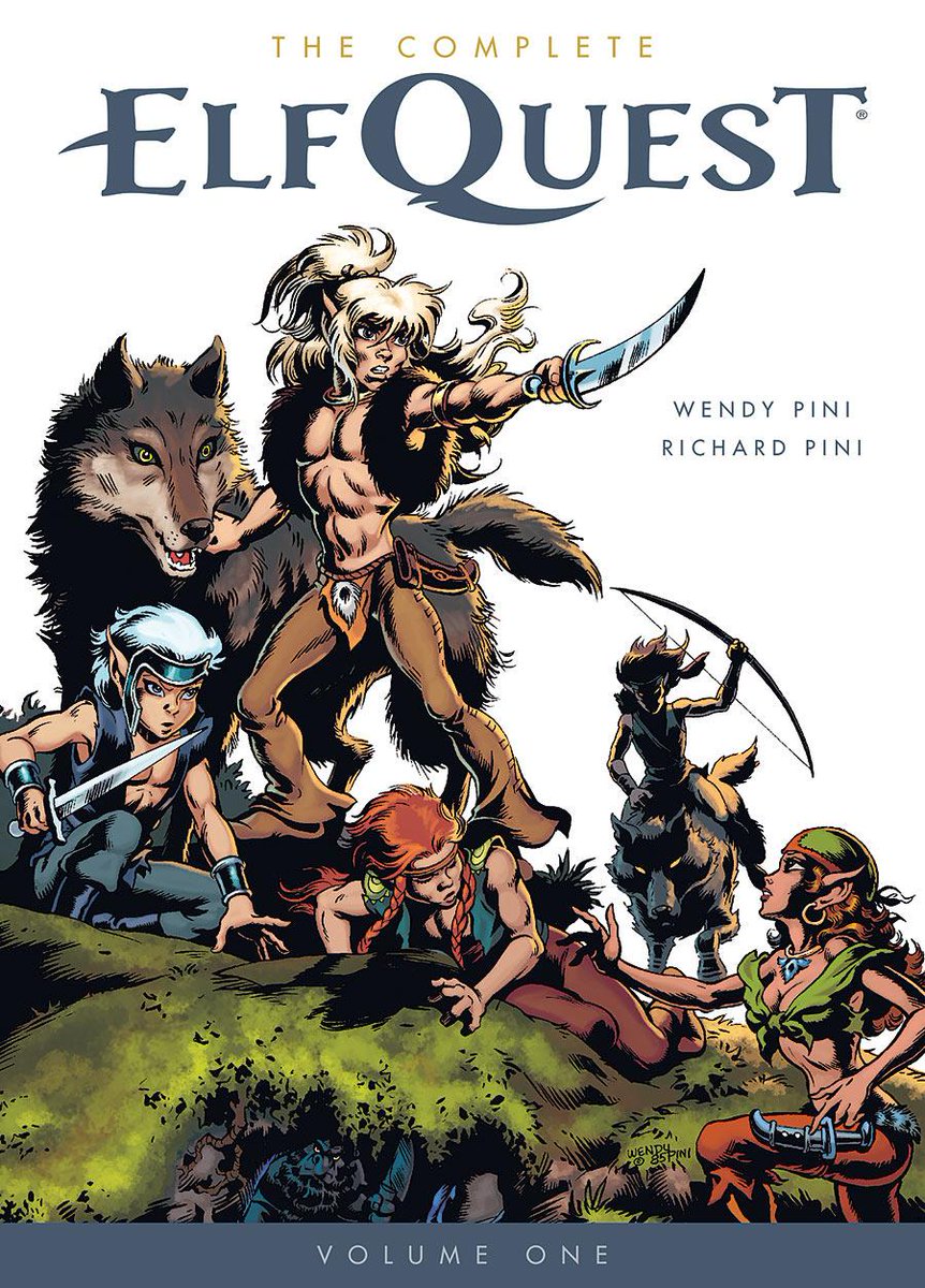 elfquest's tweet photo. Now that the news is out that an #ElfQuest animated series is in development, catch up on the whole saga. The Complete ElfQuest Vols 1-7 omnibus series from @DarkHorseComics collects the entire tale of Cutter's quest from 1978-2018.

Get them all here: https://t.co/dSapgOI1NA https://t.co/c713pNYIKN