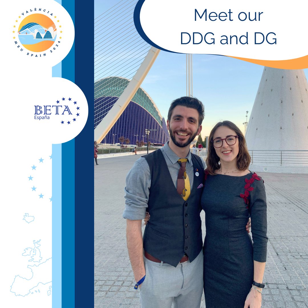 MEUSpain's tweet photo. 📣 Meet the DG and DDG for MEU Spain 2024, Lourdes Bernabeu and Gonzalo Velasco!

https://t.co/Wc2mPipi4k https://t.co/d0g67Kr7tS