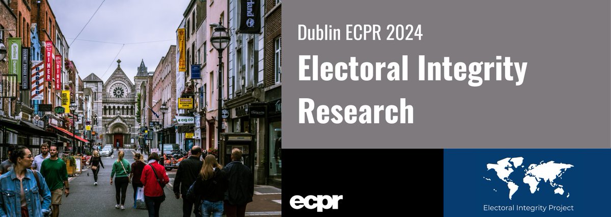 Closing on the 18th January! A call for paper for the #ECPR2024 conference electoralintegrityproject.com/dublin-ecpr-20…