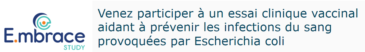 [ 📢 APPEL A PARTICIPATION !] 
Le <a href="/ChuSaintEtienne/">CHU de Saint-Étienne</a> recherche des volontaires. Vous avez + de 65 ans, vous avez fait au moins 1 infection urinaire dans les 2 ans ? 
📞 : 04 77 12 07 90 entre 8h30 et 16h ou
Formulaire en ligne : chu-st-etienne.fr/EssaisClinique…