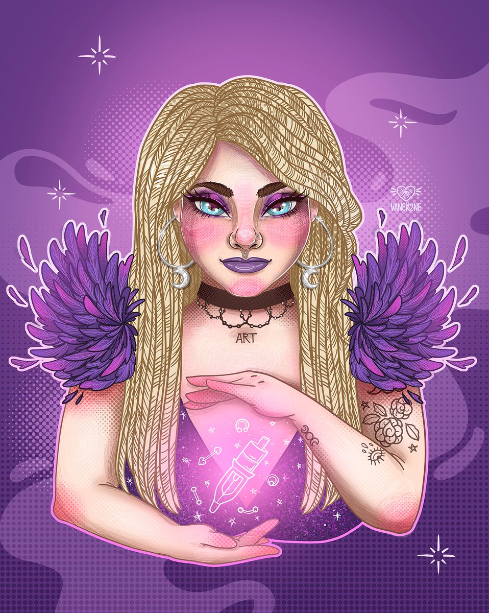 vanekone's tweet photo. Trabajo realizado para la bella @greyartt gracias por tu confianza 🩷🩷🩷... Me inspiré en una de sus fotos + su estilo nuevo + magia y hechizos... Espero que les guste.

https://t.co/yh4kk2IPXN

#vanekone #characterdesign #commissions #digitalillustration https://t.co/0XHBuDdv5T