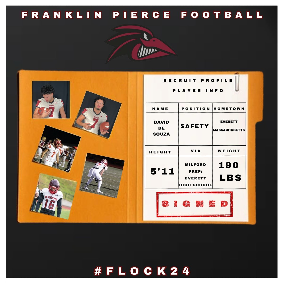 Franklin Pierce Football tweet media