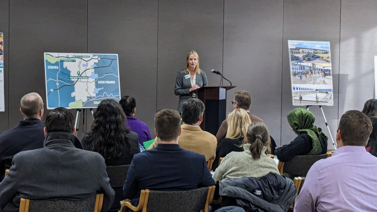 Welcome, MN State Investment Committee! Thank you for taking the time to visit our community to learn about our vision for the Bluff Creek Sports Complex, &amp; to <a href="/JuliaEColeman/">Julia Coleman 🇺🇸</a> for your support on this project.