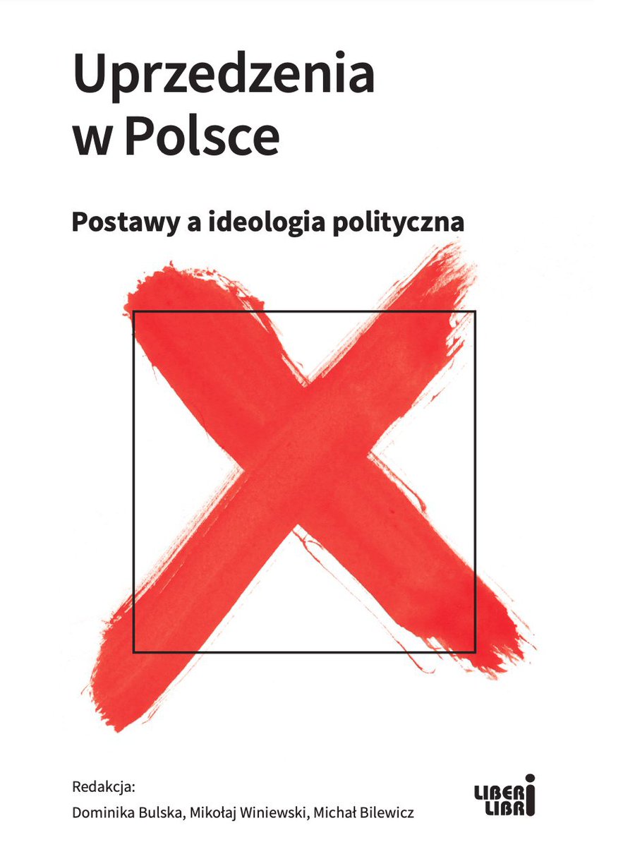 Center for Research on Prejudice UW (@centeruw) on Twitter photo Dlaczego uprzedzenia okazały się słabym paliwem politycznym w ostatnich wyborach?
Skąd tak duża akceptacja uchodźców z Ukrainy, przy tak silnym lęku wobec innych uchodźców?
To kilka spośród pytań, na które odpowiada nowa książka <a href="/CenterUw/">Center for Research on Prejudice UW</a>.
liberilibri.pl/uprzedzenia-w-… Dlaczego uprzedzenia okazały się słabym paliwem politycznym w ostatnich wyborach?
Skąd tak duża akceptacja uchodźców z Ukrainy, przy tak silnym lęku wobec innych uchodźców?
To kilka spośród pytań, na które odpowiada nowa książka <a href="/CenterUw/">Center for Research on Prejudice UW</a>.
liberilibri.pl/uprzedzenia-w-…