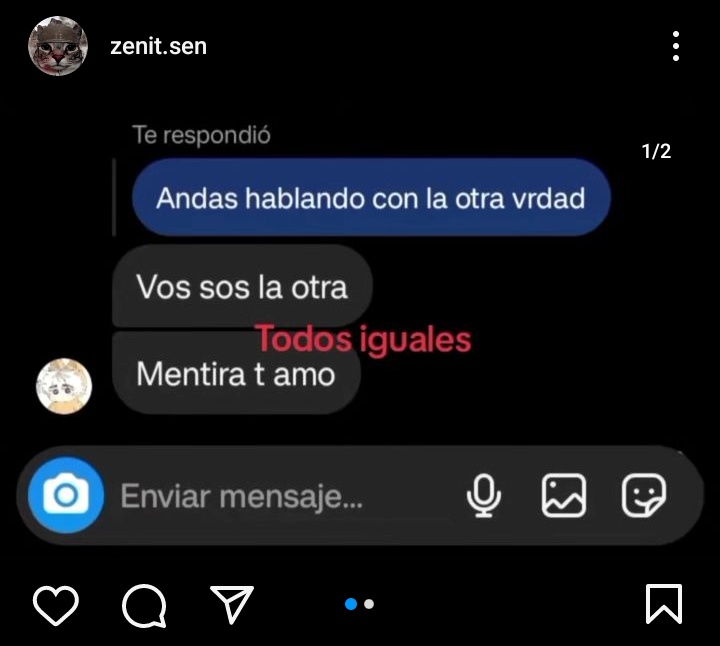 jaja sabes el tiro que le pego si m llega a decir eso