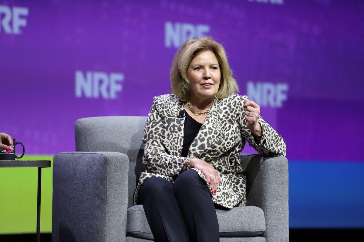 NRF Big Show (@nrfbigshow) on Twitter photo "Pressure creates diamonds" and <a href="/SignetJewelers/">Signet Jewelers</a> CEO Gina Drosos praised the work of frontline workers, who have been fundamental in creating a culture of agility that supports innovation. #NRF2024 "Pressure creates diamonds" and <a href="/SignetJewelers/">Signet Jewelers</a> CEO Gina Drosos praised the work of frontline workers, who have been fundamental in creating a culture of agility that supports innovation. #NRF2024