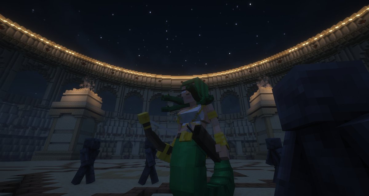 RedeSaint's tweet photo. Após o incrível spoiler de Ares, prepare-se para um mergulho ainda mais profundo na mitologia grega com a chegada de Medusa em nossa nova Dungeon! Seu surgimento responde à grande questão: "Vamos realmente explorar o Olimpo?" A resposta é um retumbante SIM!

#minecraftbrasil https://t.co/nwsOkFxzZ3