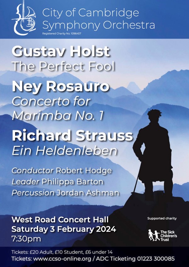 Tickets for our next concert are now on sale. It's a fabulous programme and we'd love to see you there. Saturday 3rd Feb West Road Concert Hall, Cambridge 7:30pm Tickets available here - adcticketing.com/whats-on/conce… @R__Hodge @philippajbarton @WestRoadCH @ADCTicketing