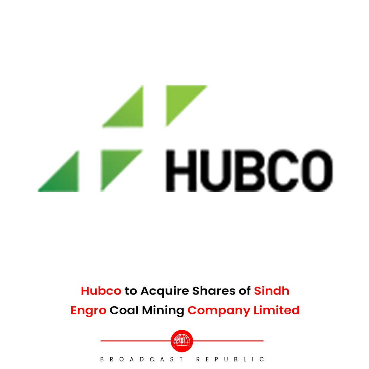 Hub Power Company Limited (HUBC) has revealed its intention to negotiate and execute definitive agreements for the acquisition of shares in Sindh Engro Coal Mining Company Limited. 

#BroadcastRepublic #HUBCO #HubPowerCompany #AcquisitionNews #CorporateDevelopment #FinancialNews