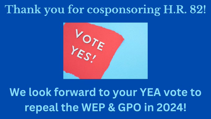 We appreciate you, <a href="/RepDLesko/">Debbie Lesko</a>!
Together, we can #EliminateWEPGPO!