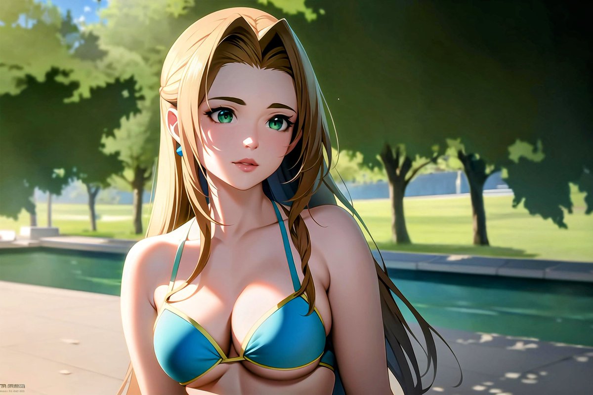 Moko1234559's tweet photo. Aerith Gainsborough 3, part 2
#aerithgainsborough #aerithff7 #AIArtwork #aiartgallery #AIart #bikins #Animeartstyle #aiartlove #aiartcommuity #aigeneratedimages #aiartsociety #magicai #aiartcreator https://t.co/As7YXTLac9