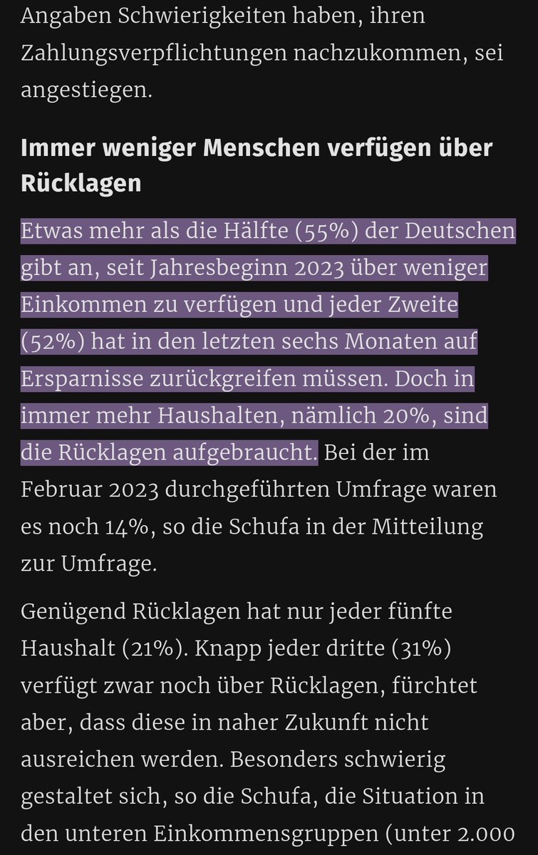 shoutingcassy's tweet photo. Während ein Median-Haushalt in Slowenien und der Slowakei inzwischen mehr Vermögen als in Deutschland hat…

…schmelzen hier immer mehr ihre Ersparnisse ab. 20% haben gar keine mehr!

Antwort der Politik: Steuererhöhungen.

Was? Immer mehr saure Bürger?? Wo kommen die nur her??? https://t.co/2UhQpw5FeF
