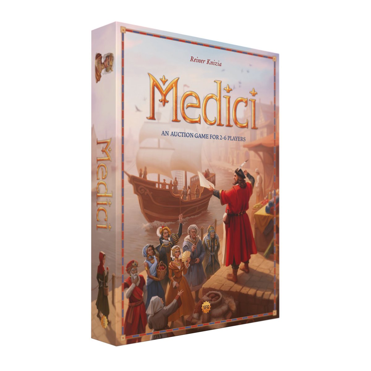 Archonia's tweet photo. Will you outbid the other merchants and get the commodities you need? Or will you lose all your money in the quest for power?
https://t.co/WNMJBzayAq
#Medici #BoardGame #AuctionGame #ReinerKnizia #NewEdition #SteamForgedGames https://t.co/vzuIPNna8C