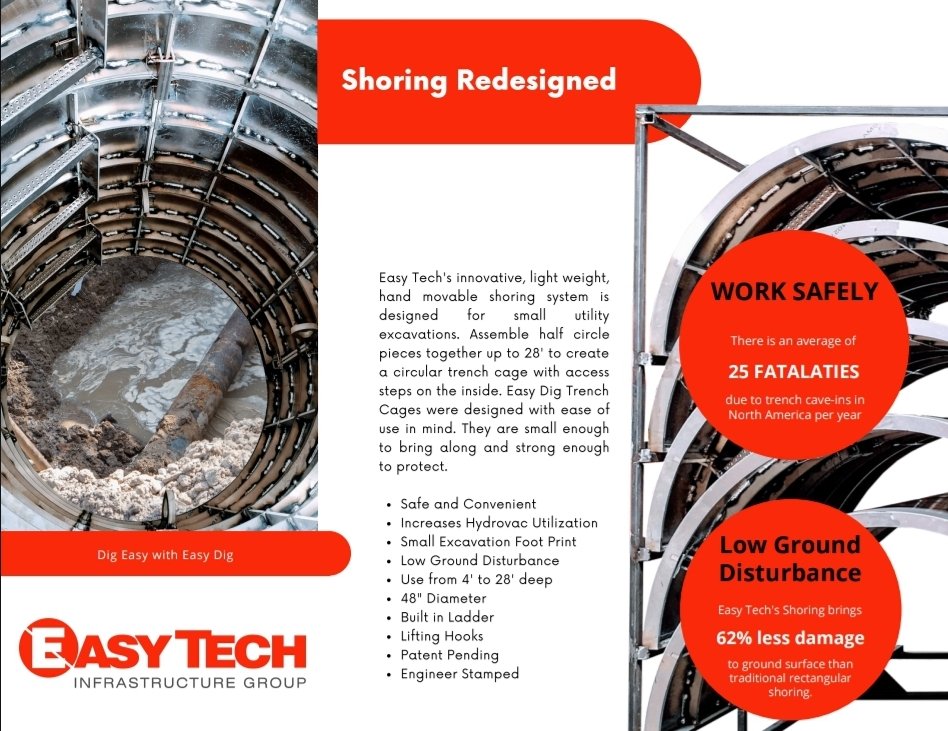 Checkout our shoring at easydig.ca. 

#shoring  #hydrovac #hydrovacexcavation
#trenchsafety #curbstop #sewerandwater
