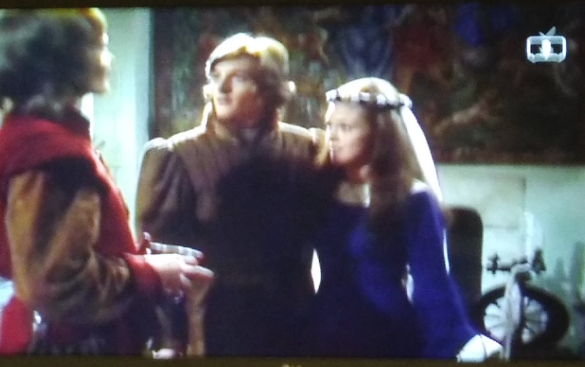 Wyfan2's tweet photo. The 3rd series of The Black Arrow (1975) is now on @TalkingPicsTV with #SimonCuff now identified as both Richard Shelton and Black Arrow with guest stars #NigelHavers and #RobertaTovey plus #BrianCoburn (Roberts Robots) as the villain https://t.co/olAYIYMhpt https://t.co/ln4MrVgMLf