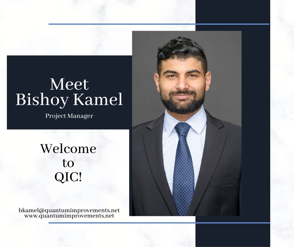 QIC is pleased to announce that Bishoy Kamel has joined the QIC team as a Software Project Manager! Bishoy brings a wealth of knowledge in project management, software development and resource management. Welcome! #trainwithqic #projectmanagement #hiring #smallbusiness