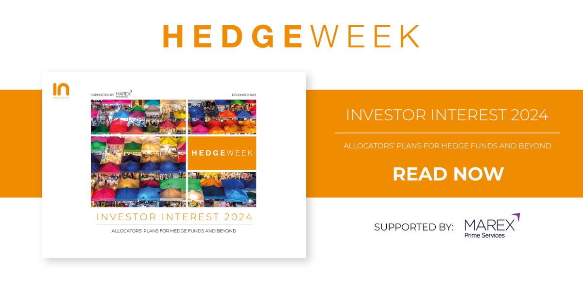 Hedgeweek's #report 'Investor Interest: Allocators' plans for hedge funds and beyond' @MarexGlobal gives clear intelligence on LP allocation plans in #hedgefunds & #privatemarkets with investor-led analysis of key trends & talking points in the sector. zurl.co/kvCQ