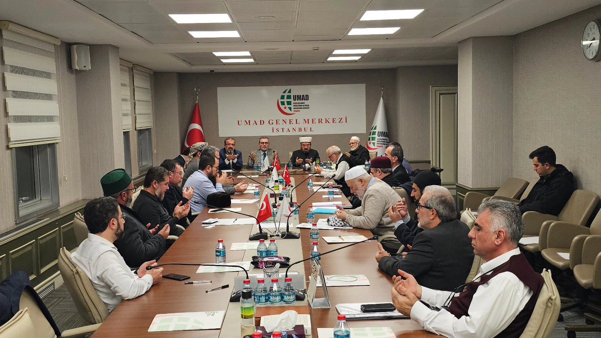 umaddernegi's tweet photo. 15 Ocak 2024 tarihinde Dünya Müslüman Alimler Birliği Başkanı Prof. Dr. Ali Muhyiddin el-Karadâği, İslam Alimleri Vakfı Genel Merkezimizi ziyaret etmiş, kendilerini UMAD Başkanı ve İslam Alimleri Vakfı Başkan Vekili Abdülvahap Ekinci ağırlamıştır.
+ https://t.co/LdFhSAXOjB