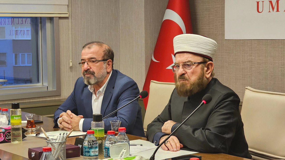 umaddernegi's tweet photo. 15 Ocak 2024 tarihinde Dünya Müslüman Alimler Birliği Başkanı Prof. Dr. Ali Muhyiddin el-Karadâği, İslam Alimleri Vakfı Genel Merkezimizi ziyaret etmiş, kendilerini UMAD Başkanı ve İslam Alimleri Vakfı Başkan Vekili Abdülvahap Ekinci ağırlamıştır.
+ https://t.co/LdFhSAXOjB