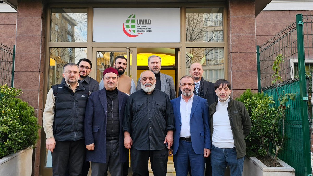 umaddernegi's tweet photo. 15 Ocak 2024 tarihinde Dünya Müslüman Alimler Birliği Başkanı Prof. Dr. Ali Muhyiddin el-Karadâği, İslam Alimleri Vakfı Genel Merkezimizi ziyaret etmiş, kendilerini UMAD Başkanı ve İslam Alimleri Vakfı Başkan Vekili Abdülvahap Ekinci ağırlamıştır.
+ https://t.co/LdFhSAXOjB