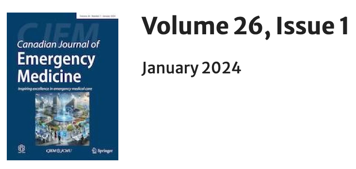 CJEM (@cjemonline) on Twitter photo Jan '24 Issue is out!
JTF: transgender & gender diverse identities in EM <a href="/MLeeies/">Murdoch Leeies</a>
POCUS literature primer <a href="/dan___kim/">Dan Kim</a>
Diagnostic accurary of <a href="/ChatGPTapp/">ChatGPT</a>
Peds in the ED pre/post #COVID19 <a href="/simon_berthelot/">Simon Berthelot</a>
Accessibility of AED's in BC @BrianGrunau
link.springer.com/journal/43678/… Jan '24 Issue is out!
JTF: transgender & gender diverse identities in EM <a href="/MLeeies/">Murdoch Leeies</a>
POCUS literature primer <a href="/dan___kim/">Dan Kim</a>
Diagnostic accurary of <a href="/ChatGPTapp/">ChatGPT</a>
Peds in the ED pre/post #COVID19 <a href="/simon_berthelot/">Simon Berthelot</a>
Accessibility of AED's in BC @BrianGrunau
link.springer.com/journal/43678/…