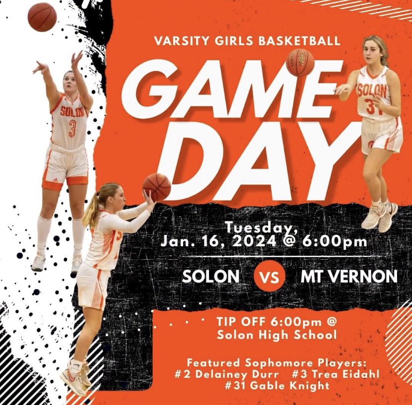 Did someone say GAME-DAY? Your #1 ranked @solongbb host #2 ranked Mount Vernon in a WAMAC showdown. We will see you there! #PTM JV-4:30 Varsity-6:00