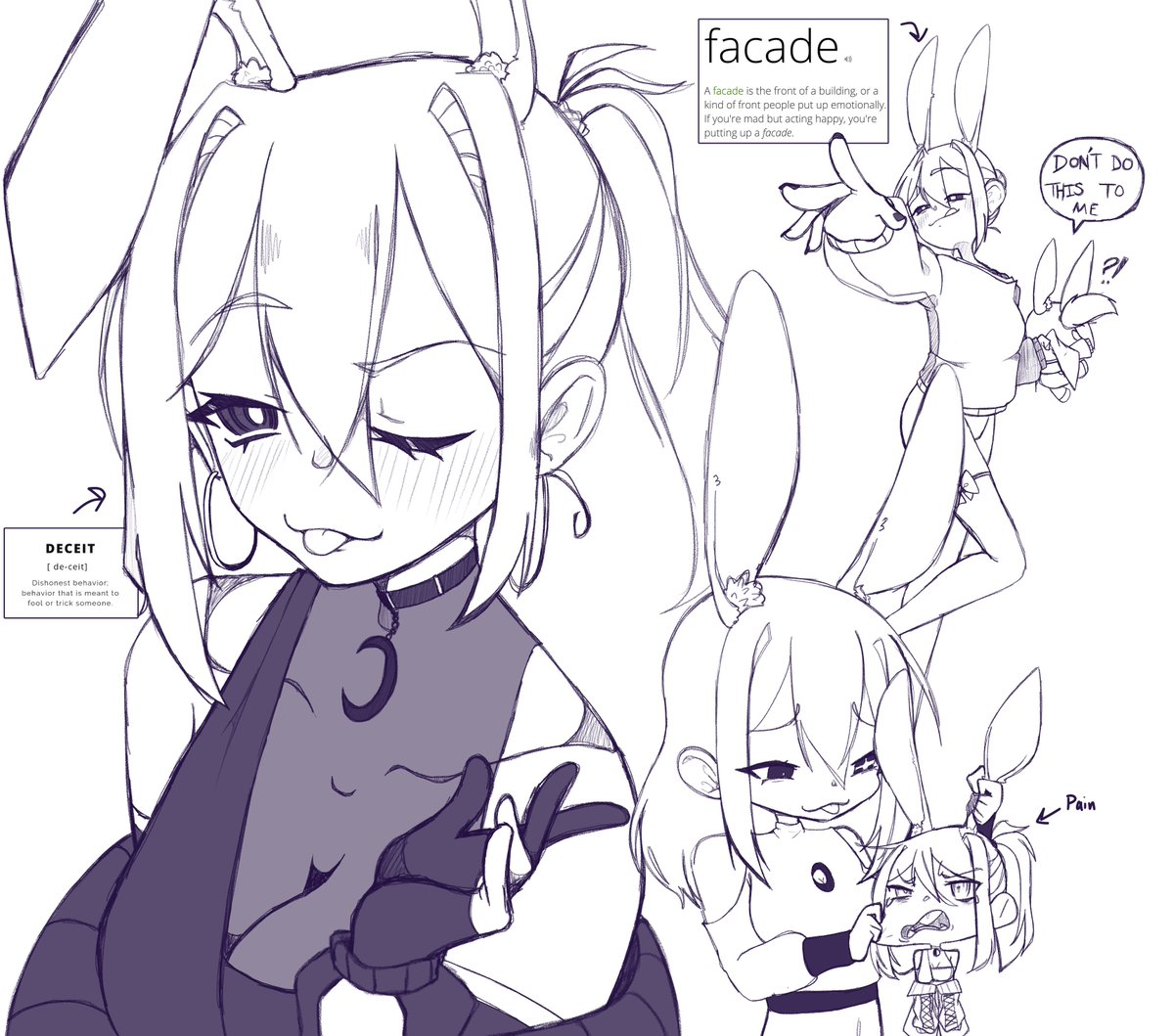 funny bunny who runs a casino, trust in her