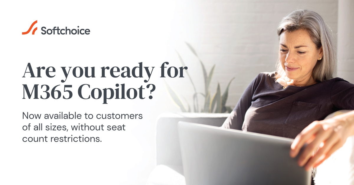 Exciting news! Microsoft 365 Copilot is now available to companies of all sizes. And we can help! Learn how we can guide your Copilot journey here: bit.ly/3SapRGS