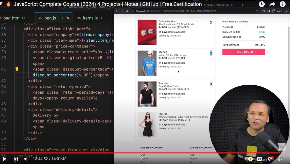 "🚀 #LearnInPublic Update: Jan 16 🚀 Started my JS journey on Jan 1 with heaps of excitement! Had a brief spell of boredom, but pushed through, and now I've got a good grip. 🤓 Currently diving into building a Myntra clone – the thrill is real! 💻 #Coding