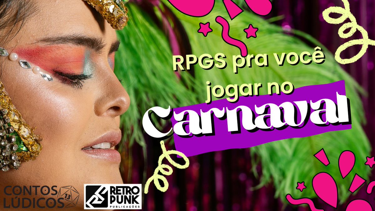 🎊🎉🥳ESSA QUINTA🎊🎉🥳

18/01, às 16h, em twitch.tv/contosludicos, vou analisar o catálogo da <a href="/RetroPunkGD/">RetroPunk GD</a> pra escolhermos quais são os melhores jogos pro intervalo entre um bloquinho e outro!

Quem vem?