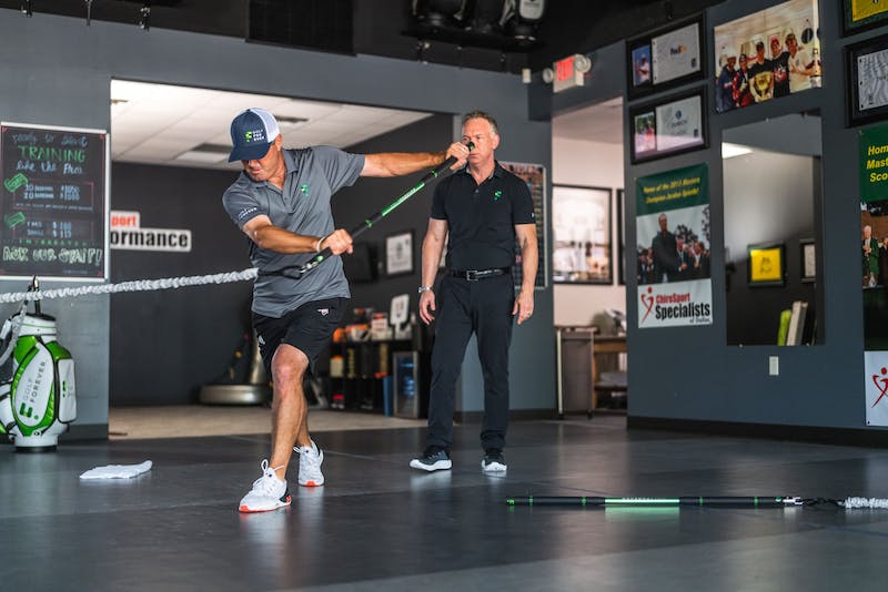 Congrats @GolfForeverProg on the new partnership with @PGATOUR Awesome!! I love what the swimg trainer does for me in my workouts and pre round warmups during the long grinds on tour and can’t wait for more to jump on board!Thank you GolfForever & @ChiroSportTVB Let’s do this!💪