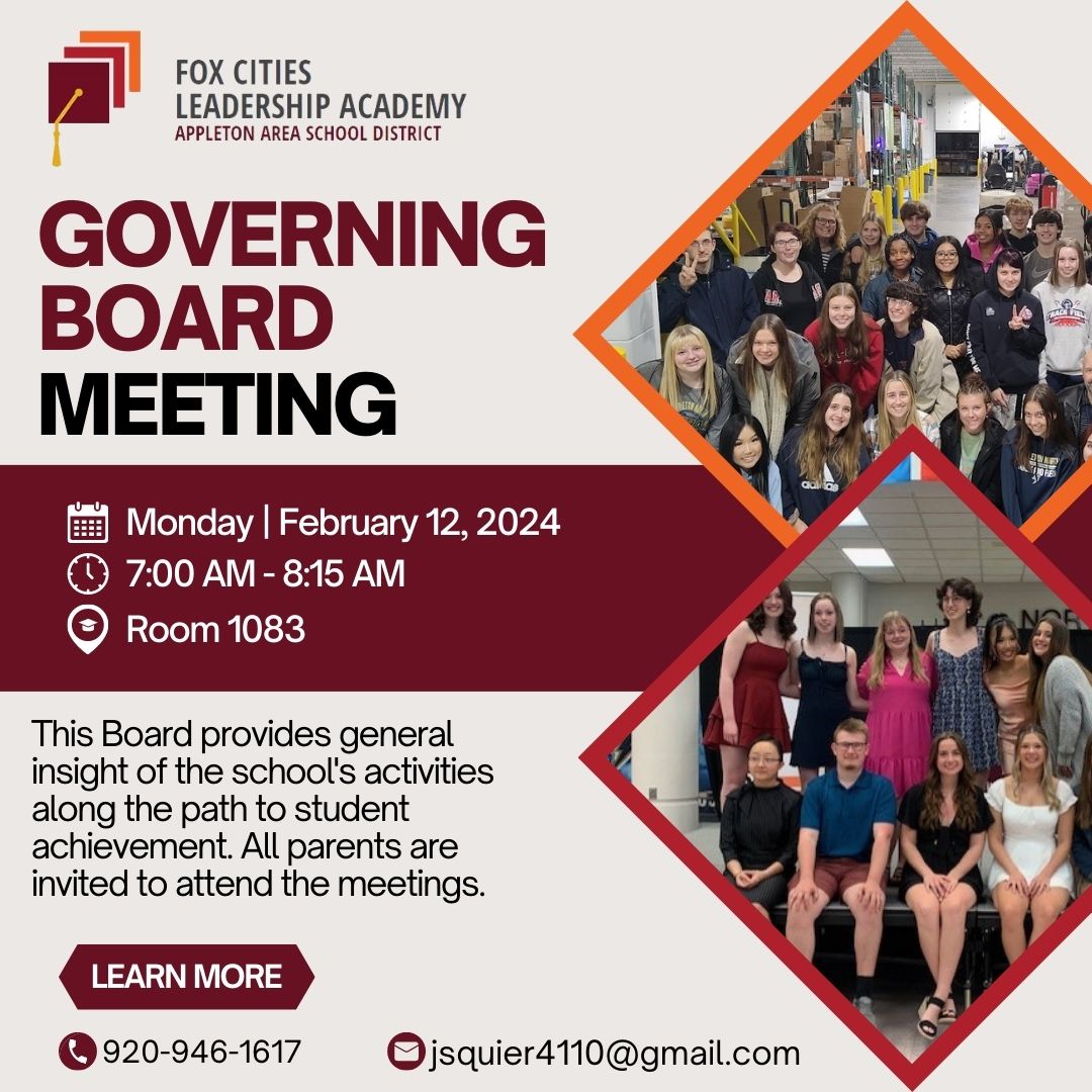 Fox Cities Leadership Academy tweet media