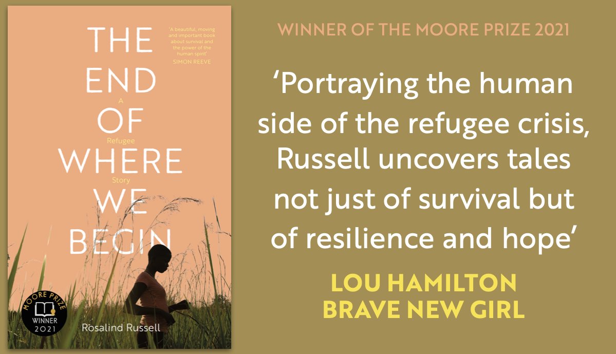 The pair also talk about Ros' prize-winning book about refugees from South Sudan, The End of Where We Begin. 'It reads like a novel – it's gripping,' says Lou Hamilton, 'so it's all the more harrowing that the stories are true' amazon.co.uk/End-Where-We-B…