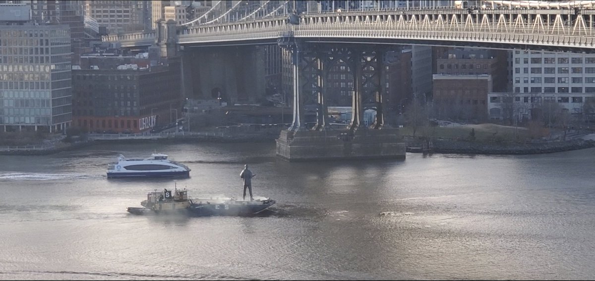 In the category of, "what was that floating down the east river yesterday??" 
westsiderag.com/2024/01/16/gia…