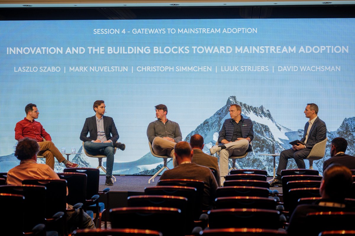 That’s a wrap on @CFCstmoritz 2024! @Wachsman_ was honored to once again partner with the exclusive conference, held in the elegant Suvretta House, deep in the heart of the Swiss Alps. 👉Our CEO @davidwachsman moderated a number of insightful panels discussing tokenization,…