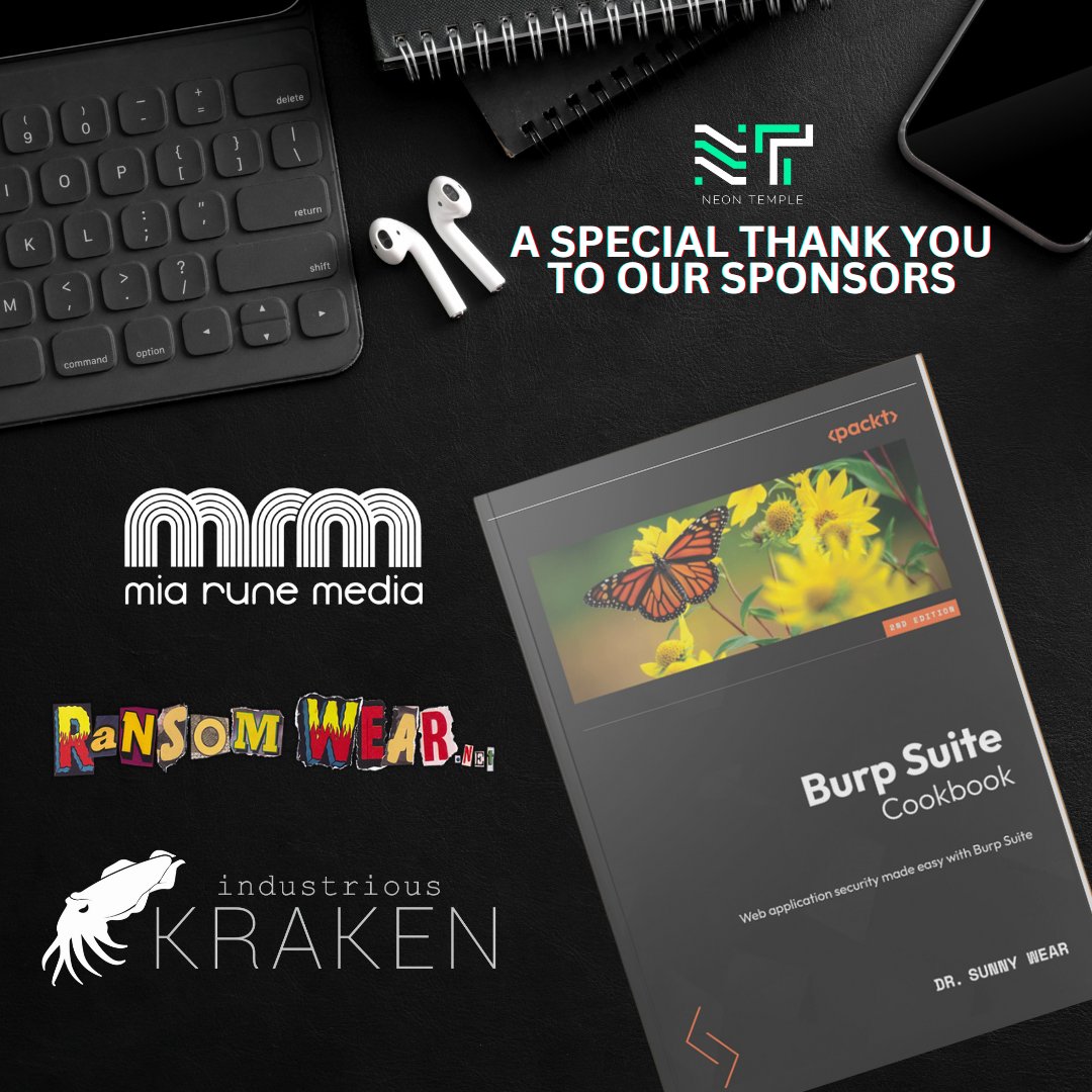 We would like to send a special shout out to our sponsors!
<a href="/RansomWear1/">Ransom Wear</a>  , <a href="/SunnyWear/">Sunny Wear, D.Sc.</a>, Mia Rune Media and Industrious Kraken.

👏Thank you for your support. We appreciate all that you do.

Here is to an awesome 2024.