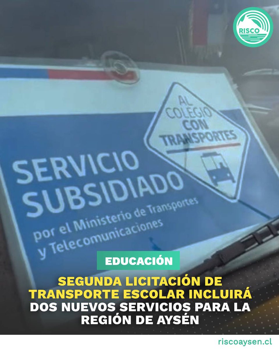 🚌 El SEREMI de Transportes, Hans Zimmermann, explicó que "el transporte escolar del MTT es una importante herramienta de inclusión social, que entrega tranquilidad a los niños y a sus familias". 

Aquí la información completa ➡️ bit.ly/3Hm5oIY #Coyhaique #Aysen