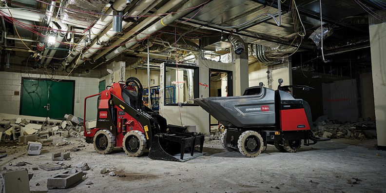 TheToroCompany's tweet photo. Get ready—the countdown has begun!
In one week, Toro will be at the World of Concrete Show, unveiling groundbreaking innovation with electrifying products and versatile 30" attachments. Don't forget to visit booth C4820! #worldofconcrete2024 #edingo #materialbuggy https://t.co/2pbHsqbaXp