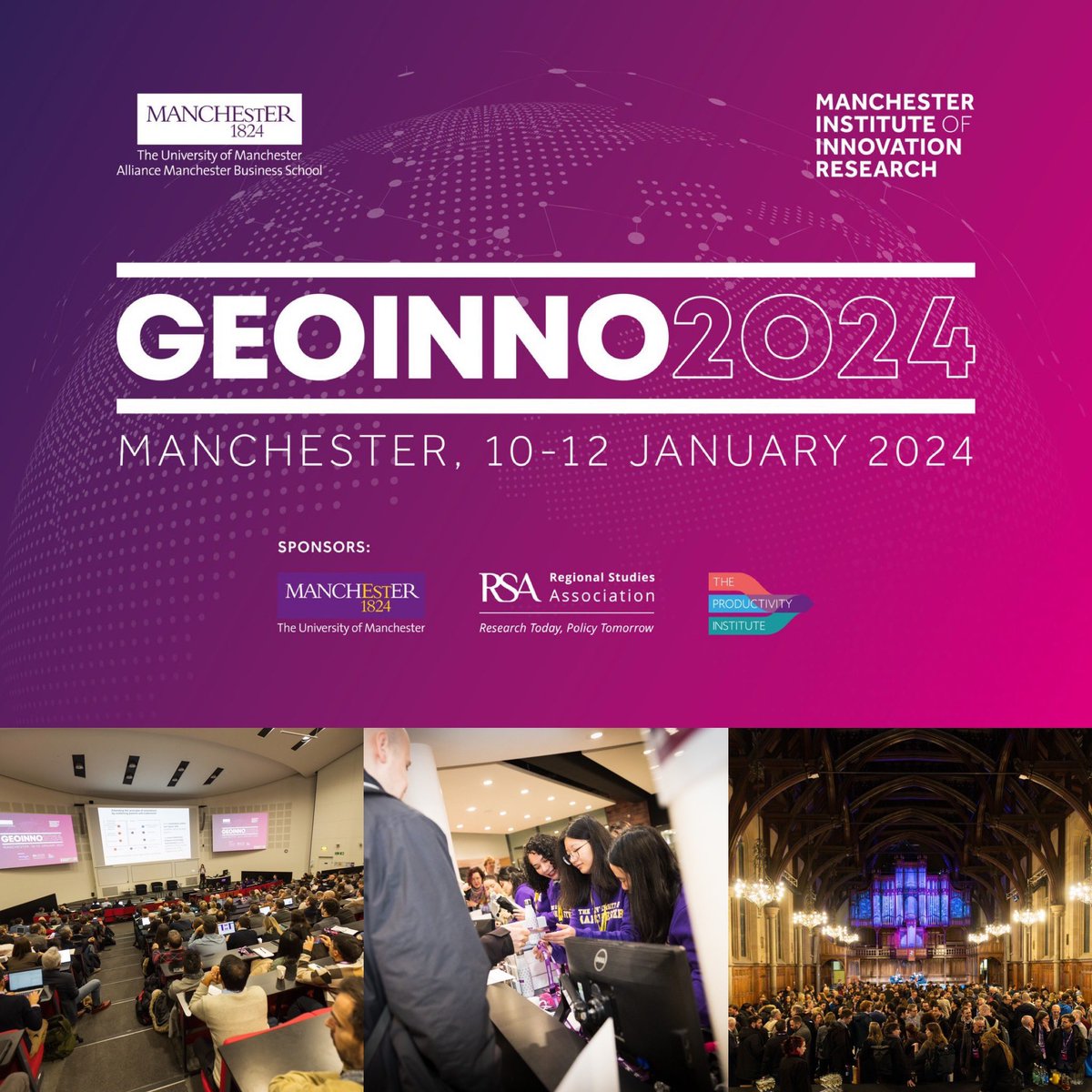 Wrapping up #GeoInno2024! 🌍 Last week, we hosted almost 500 delegates from 33 countries at @OfficialUoM for The 7th Geography of Innovation Conference. Grateful to everyone who contributed to the event’s success! 👏 Read more: alliancembs.manchester.ac.uk/news/mioir-wel…