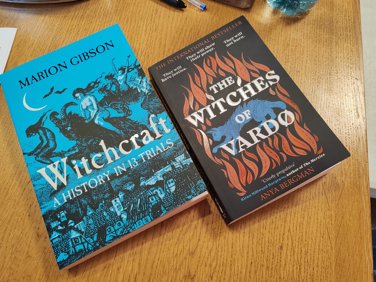 Almost time for Marta's witchy #BookClub today... #BejaysusTisCold