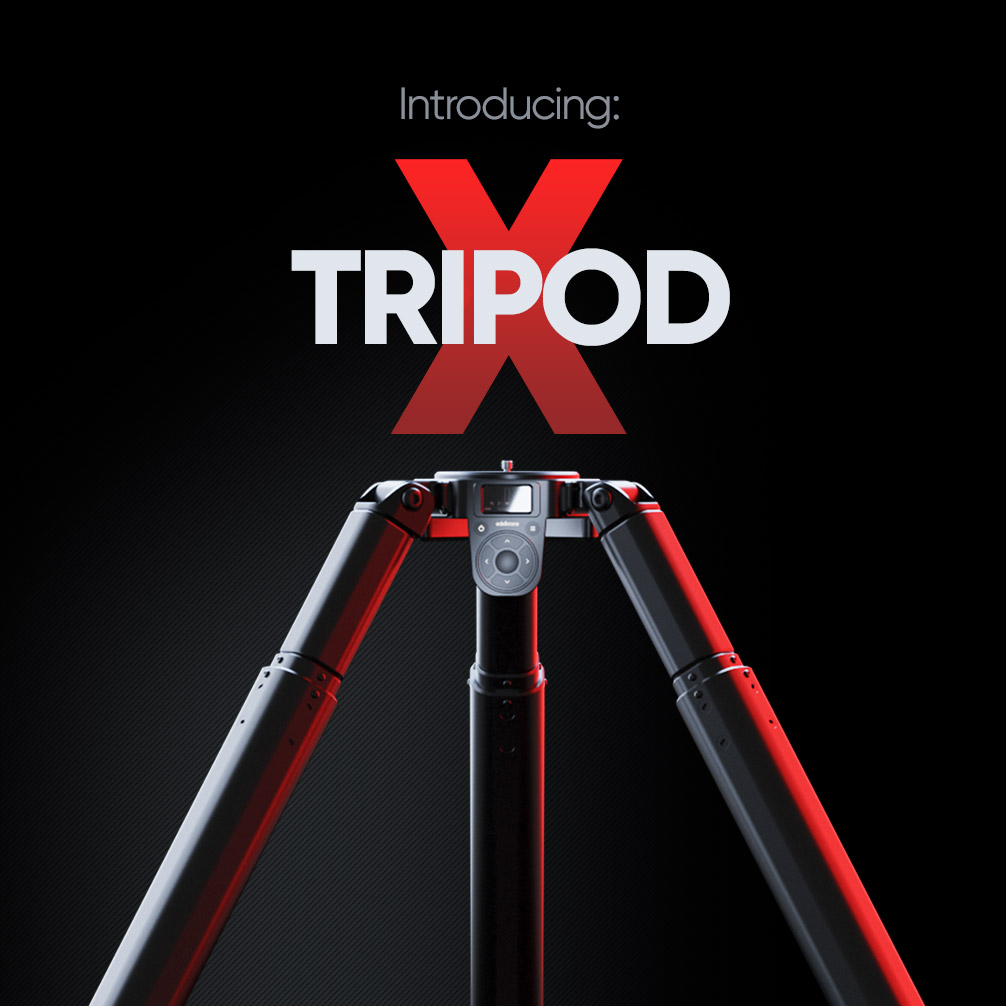 Excited to finally introduce a long-awaited dream to the world - Tripod X , brought to you by <a href="/edelkrone/">edelkrone</a>. This fully motorized tripod is a testament to our relentless innovation and the sacrifices we've made for perfection. It's not just a product; it's a revolution in