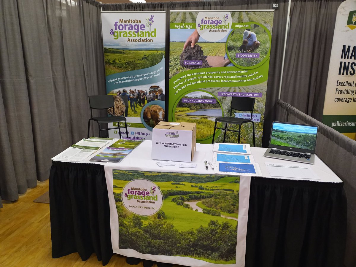 MBForages's tweet photo. Visit us at @mbagdays, booth #1338 and enter to win a refractometer. #soilhealth #farmhealth #mbforage https://t.co/qyaOZ6ww9T