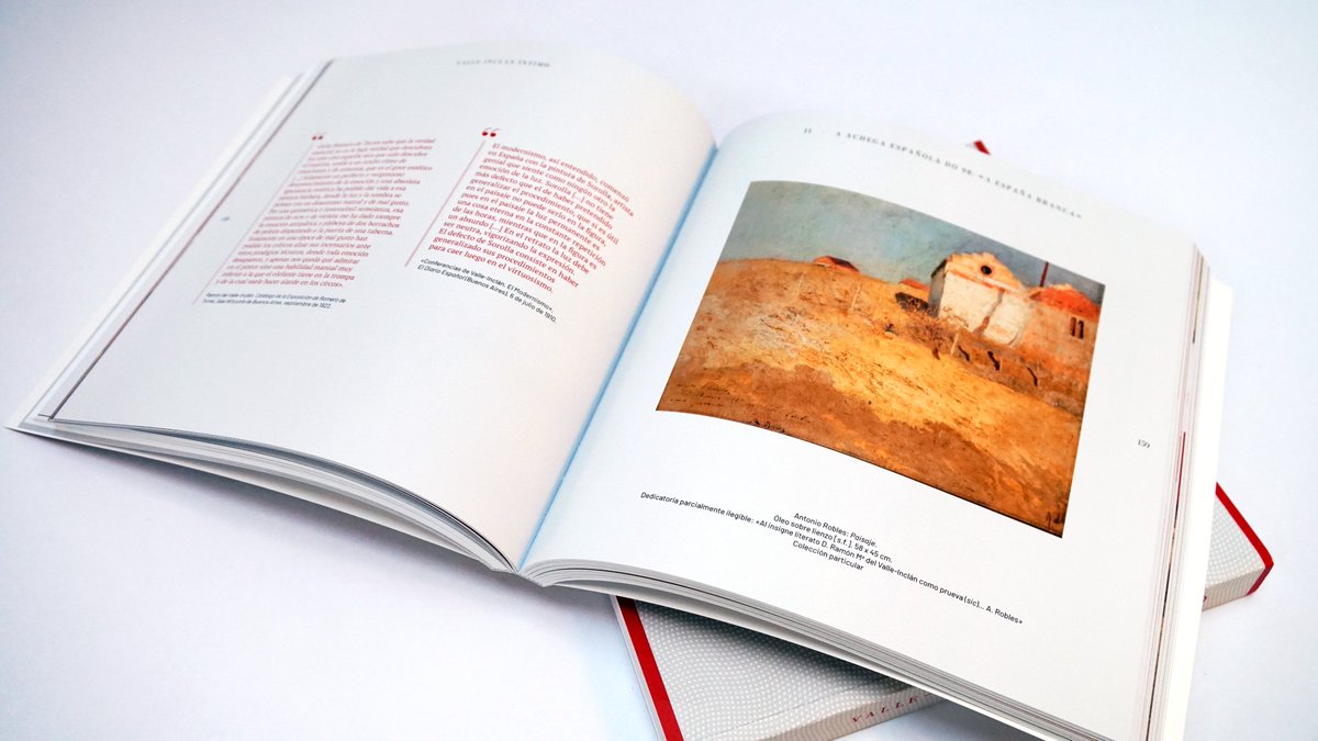 TATATA_info's tweet photo. 🔍🤓 Publicado o catálogo da exposición Valle-Inclán Íntimo, un proxecto no que traballamos de maneira integral no deseño gráfico e expositivo 🖌️ 

😊✨Que o mesmo equipo se encargue tanto do catálogo como da exposición garante unha coherencia gráfica en todo momento 💫 https://t.co/bIO8cmWMNa