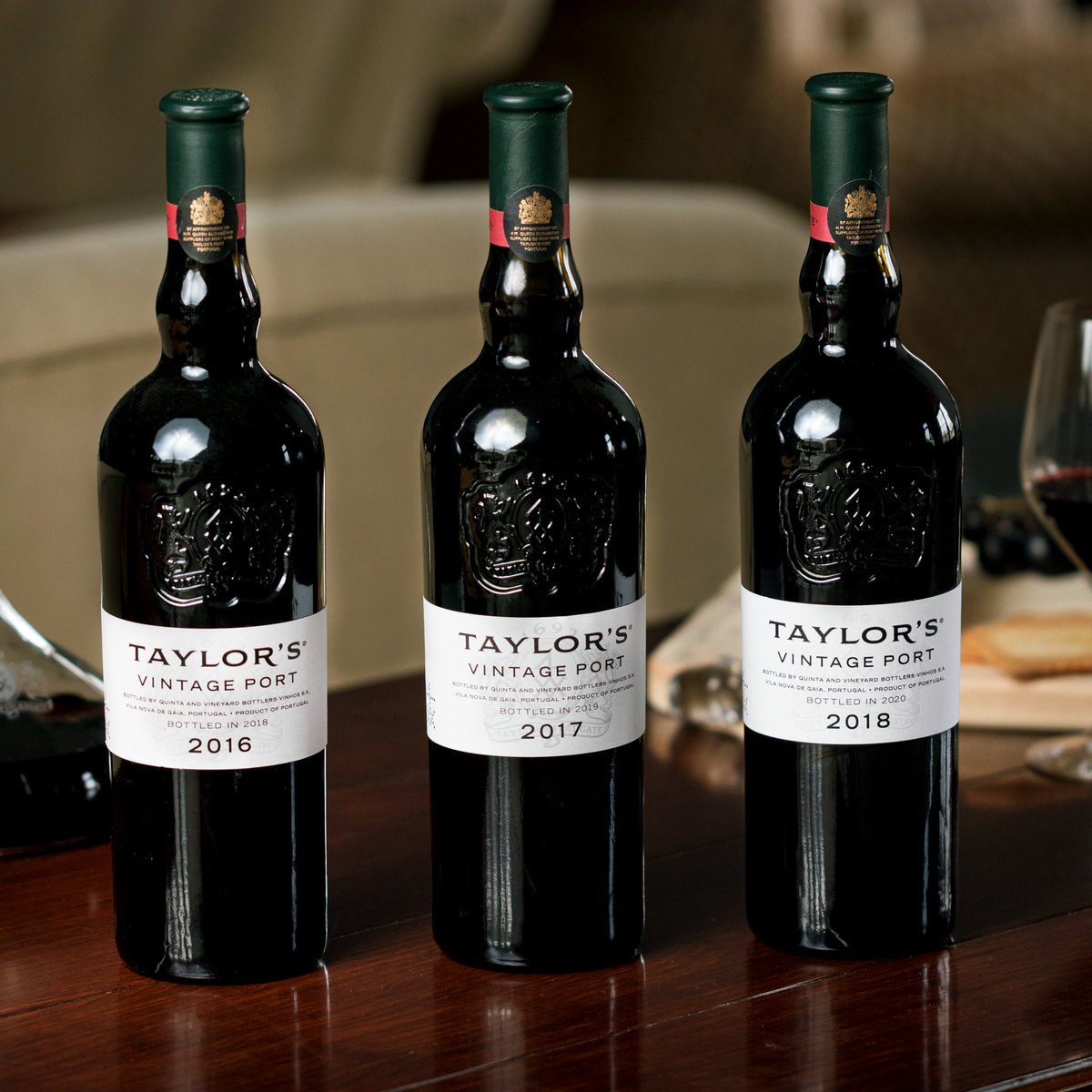 For 3 consecutive years, our Quintas have produced the highest quality Taylor's Vintage Port, a remarkable period that will be remembered for posterity.
