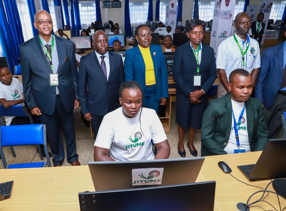 Launch of the The <a href="/KaiboiTraining/">The Kaiboi National Polytechnic</a> National Polytechnic Jitume ICT Laboratory and laying of the foundation for an ICT Complex  by HE.The President Dr. <a href="/WilliamsRuto/">William Samoei Ruto, PhD</a>  today.